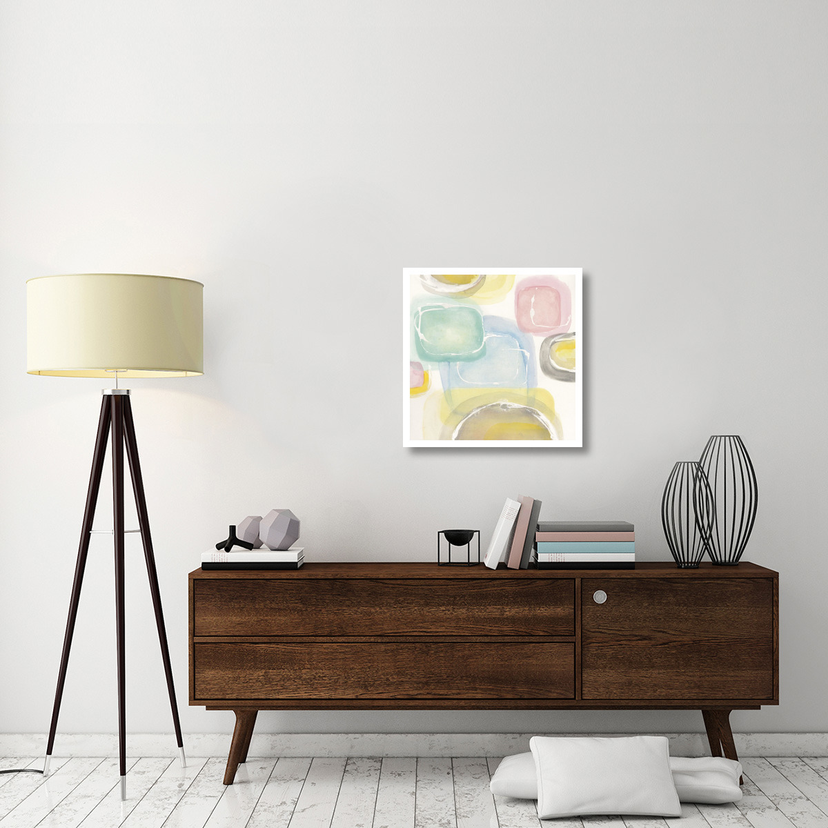 Colorful Squares II -Paper Art-26&quotx26"