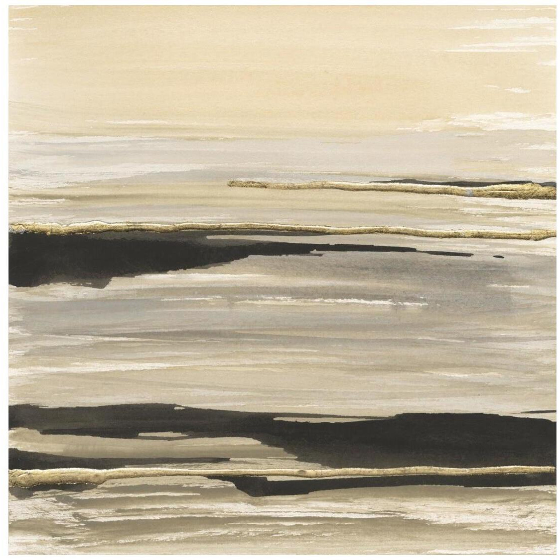 Gilded Surf -Paper Art-26&quotx26"