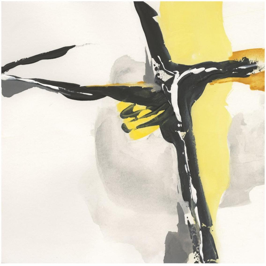 Creamy Yellow II -Paper Art-32&quotx32"