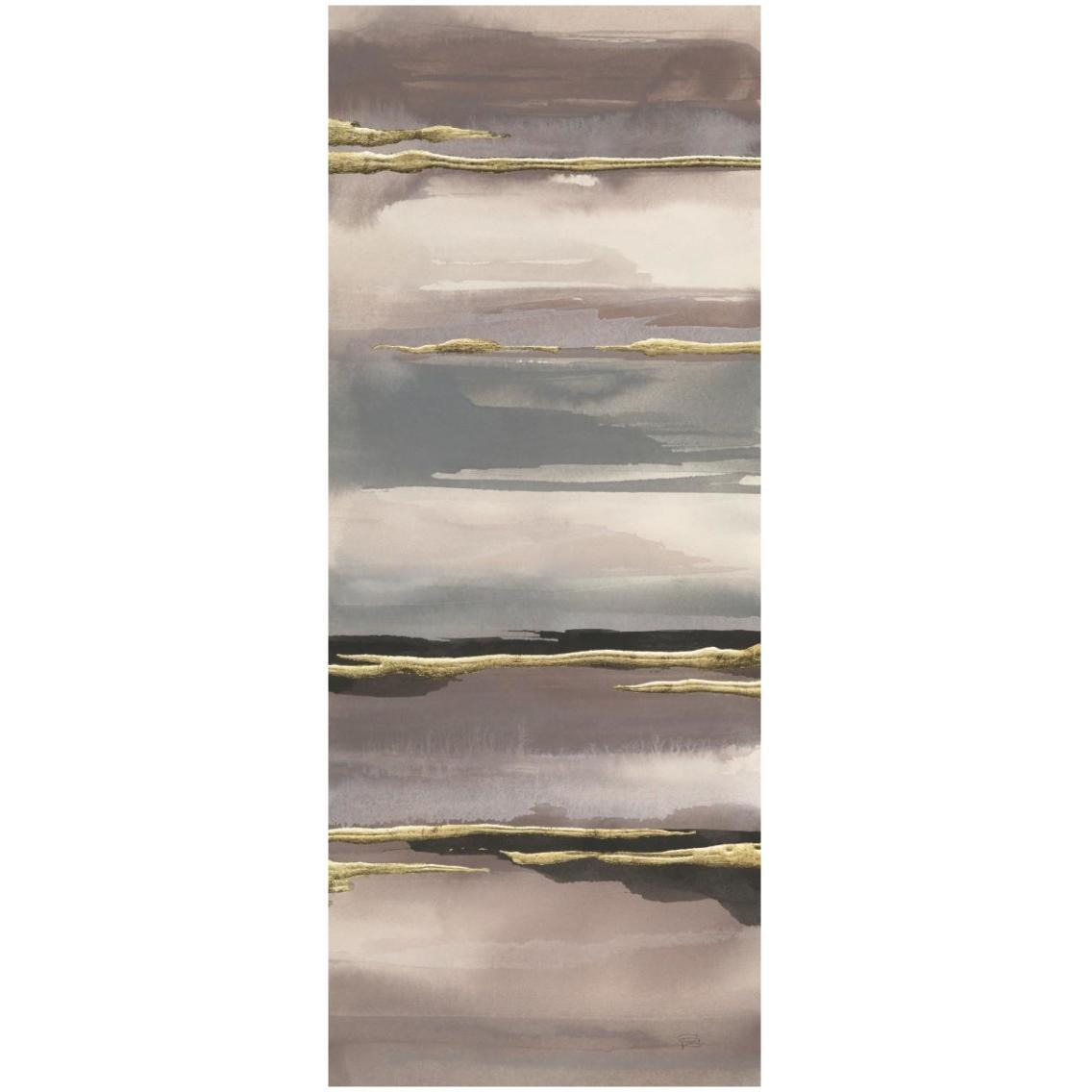 Gilded Morning Fog IV Gold -Paper Art-14&quotx32"