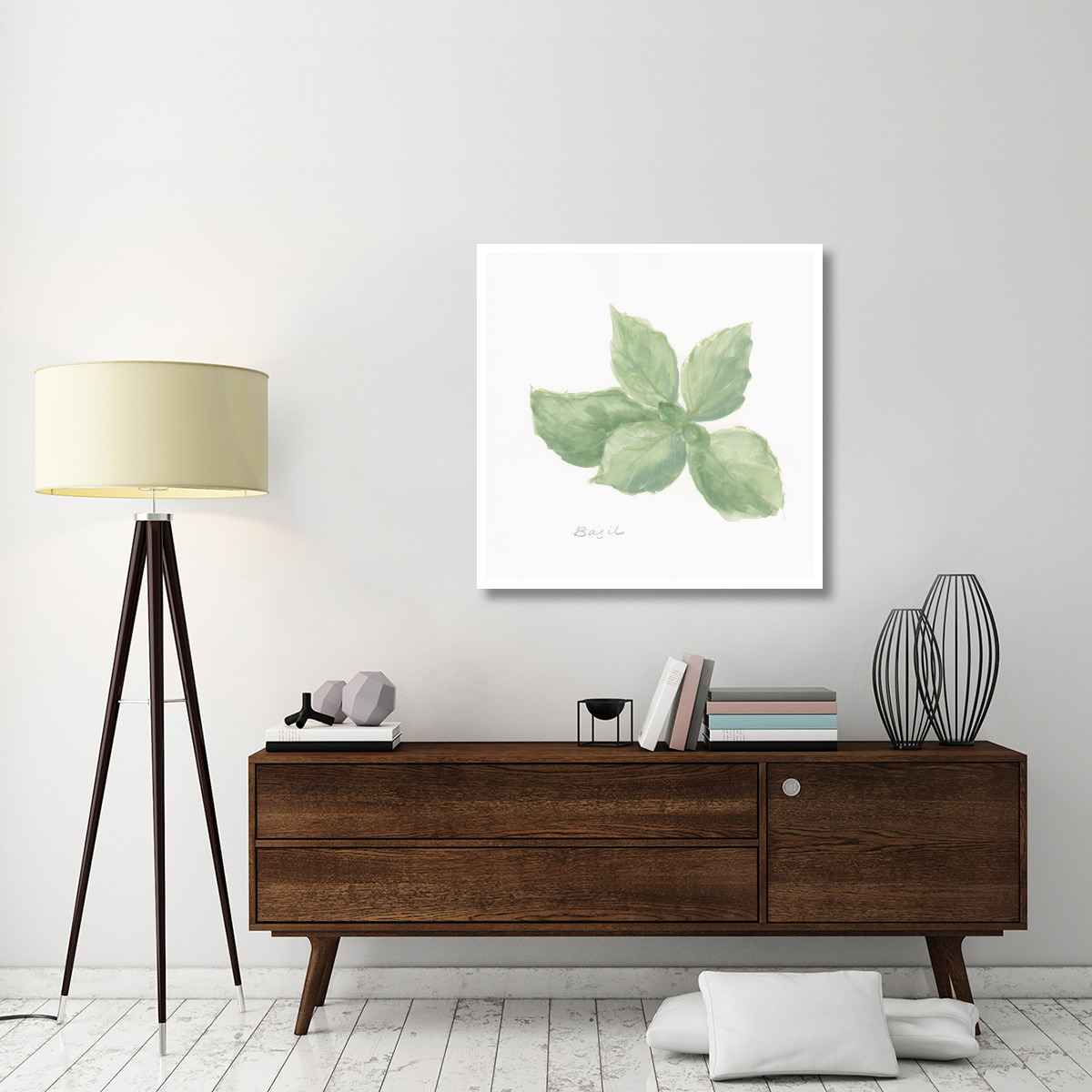 Basil -Paper Art-38&quotx38"