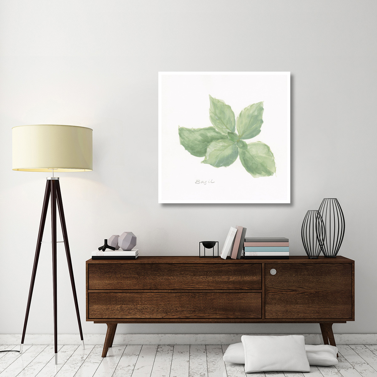 Basil -Paper Art-42&quotx42"