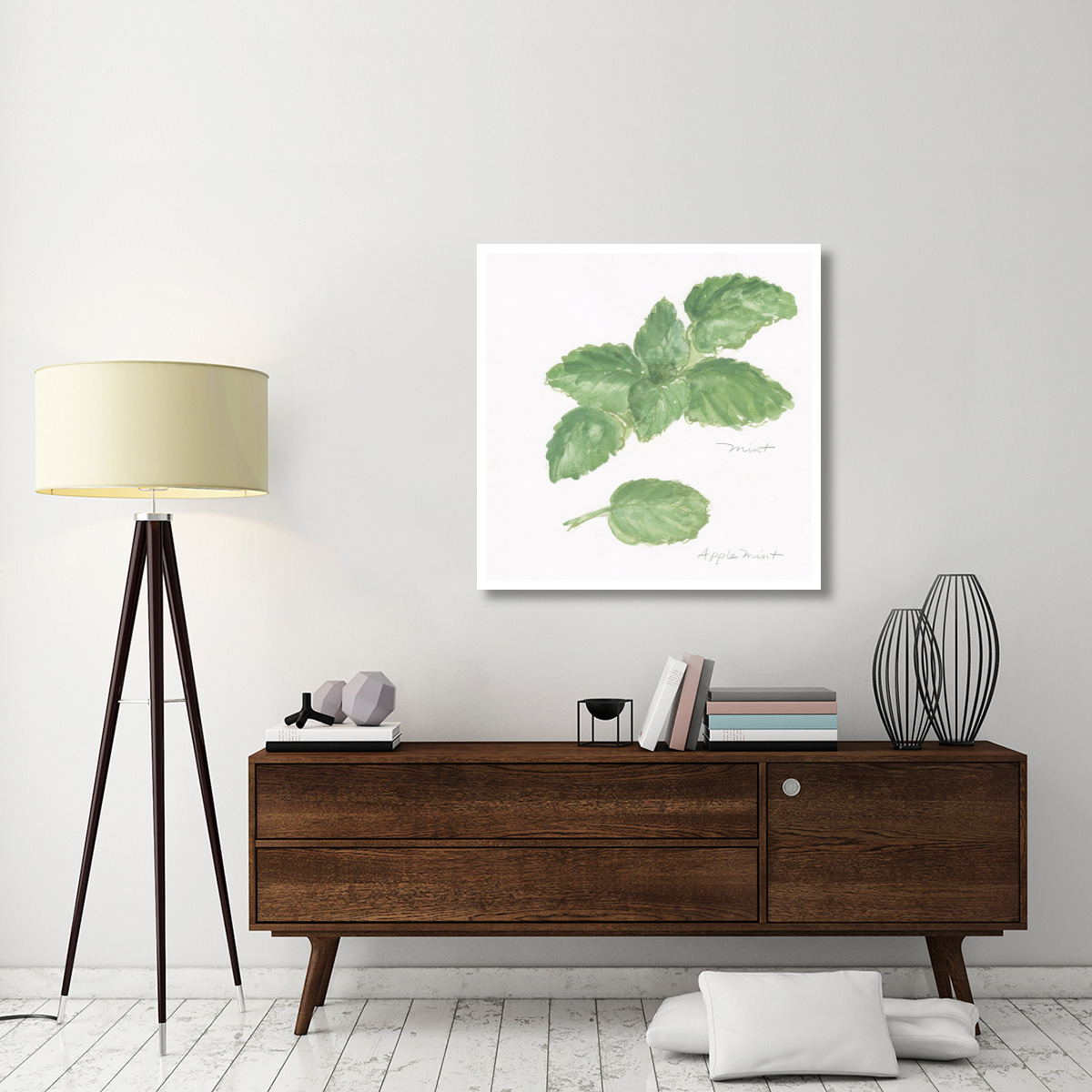 Mint -Paper Art-38&quotx38"