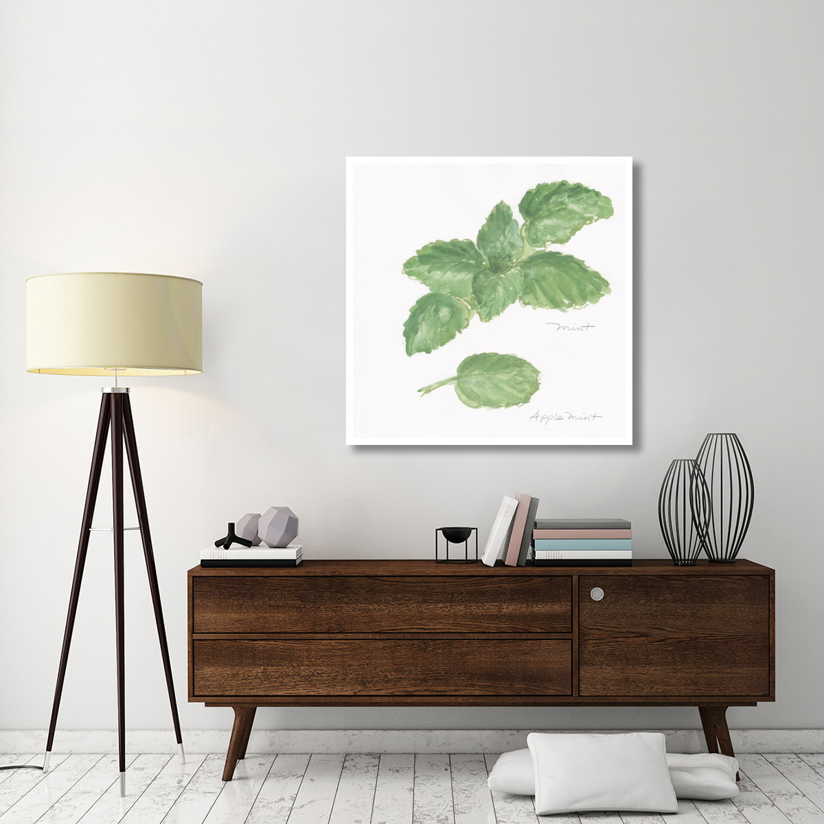 Mint -Paper Art-42&quotx42"