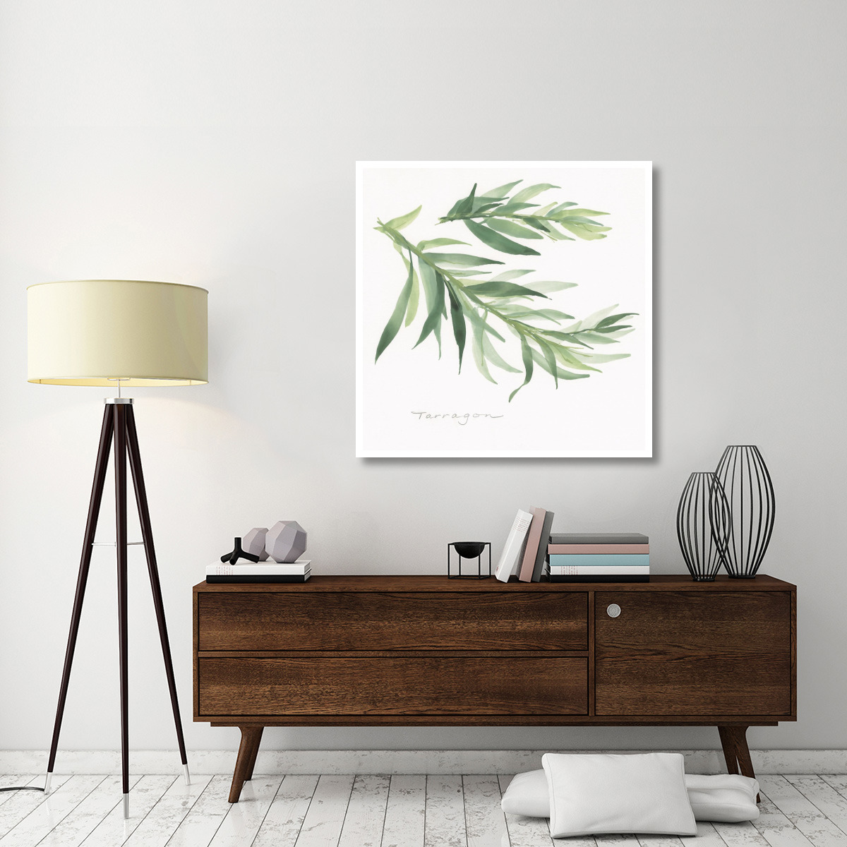 Tarragon -Paper Art-42&quotx42"