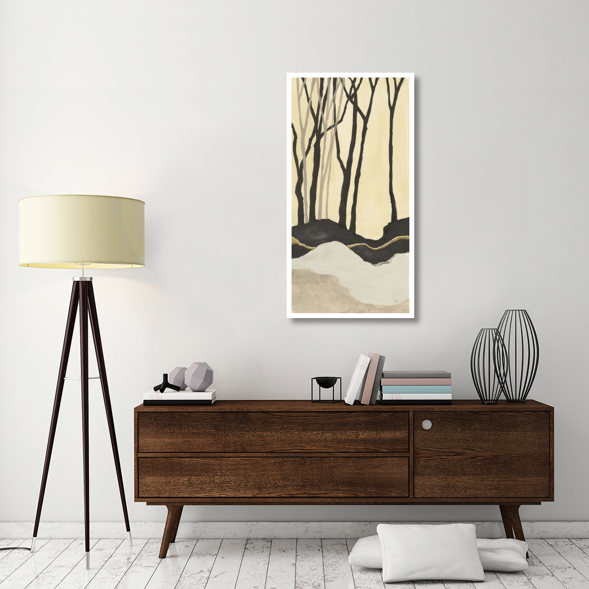 Silhouette I -Paper Art-26&quotx50"