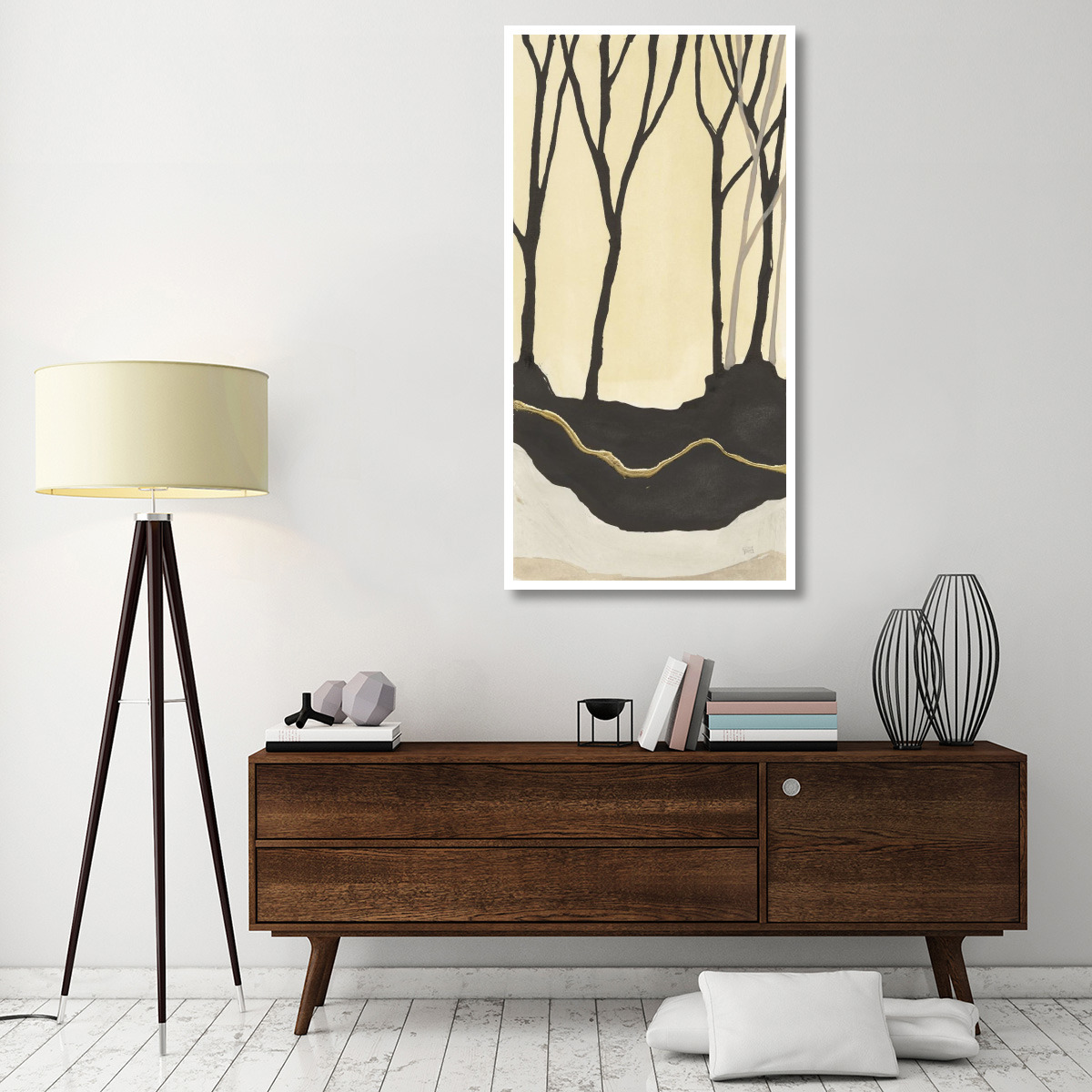 Silhouette II -Paper Art-32&quotx62"