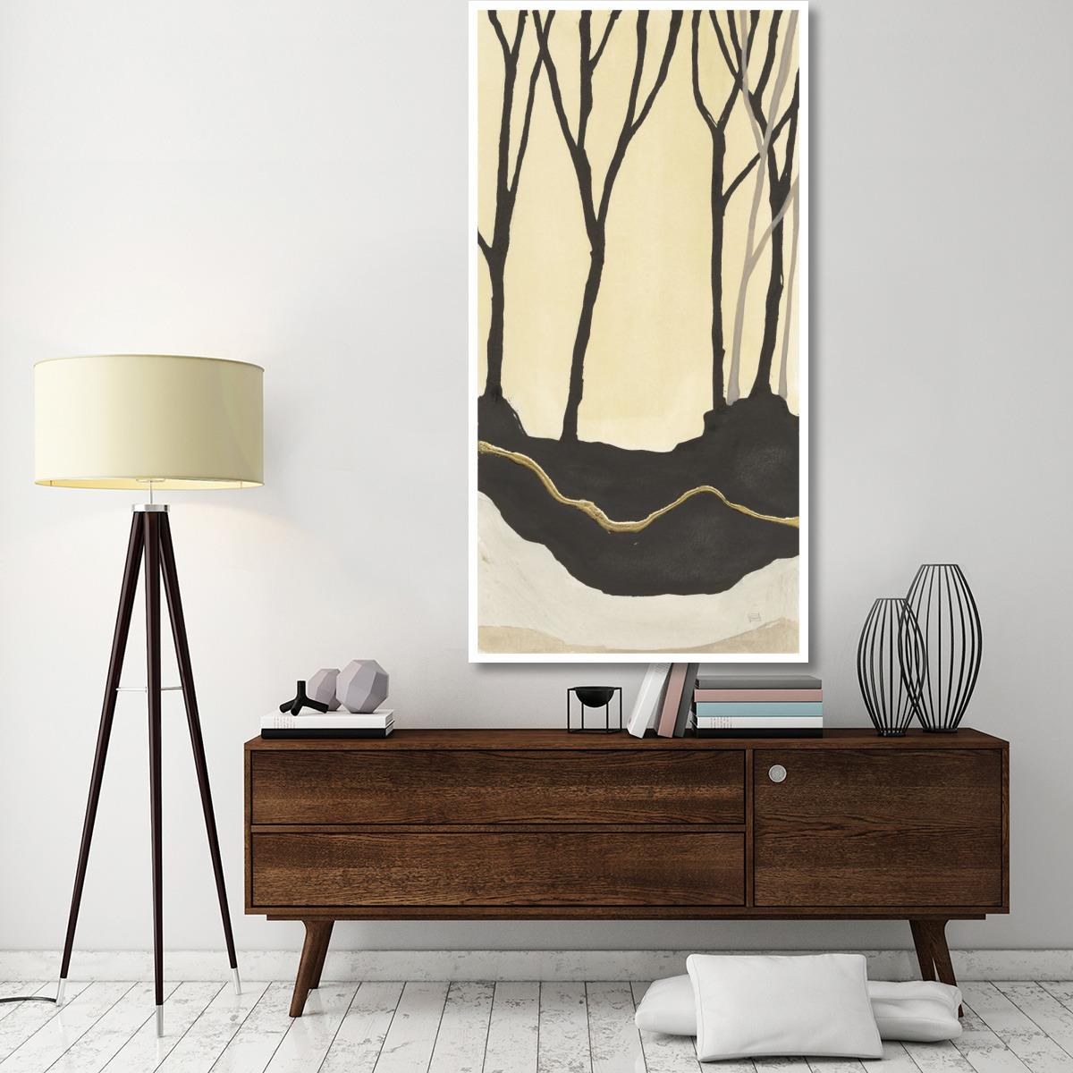 Silhouette II -Paper Art-38&quotx74"