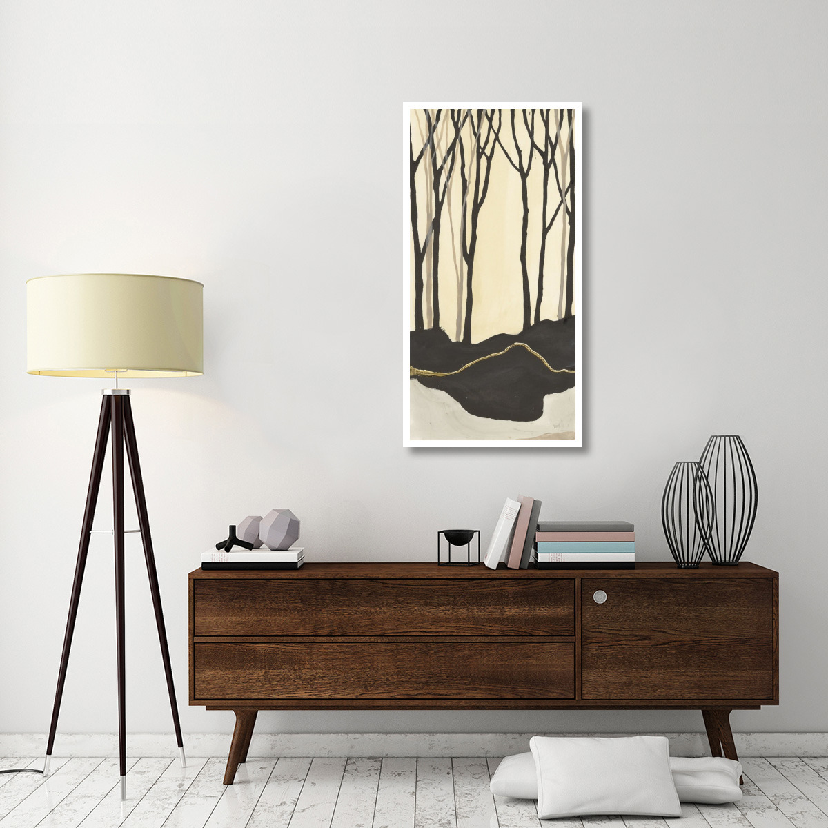 Silhouette IV -Paper Art-26&quotx50"