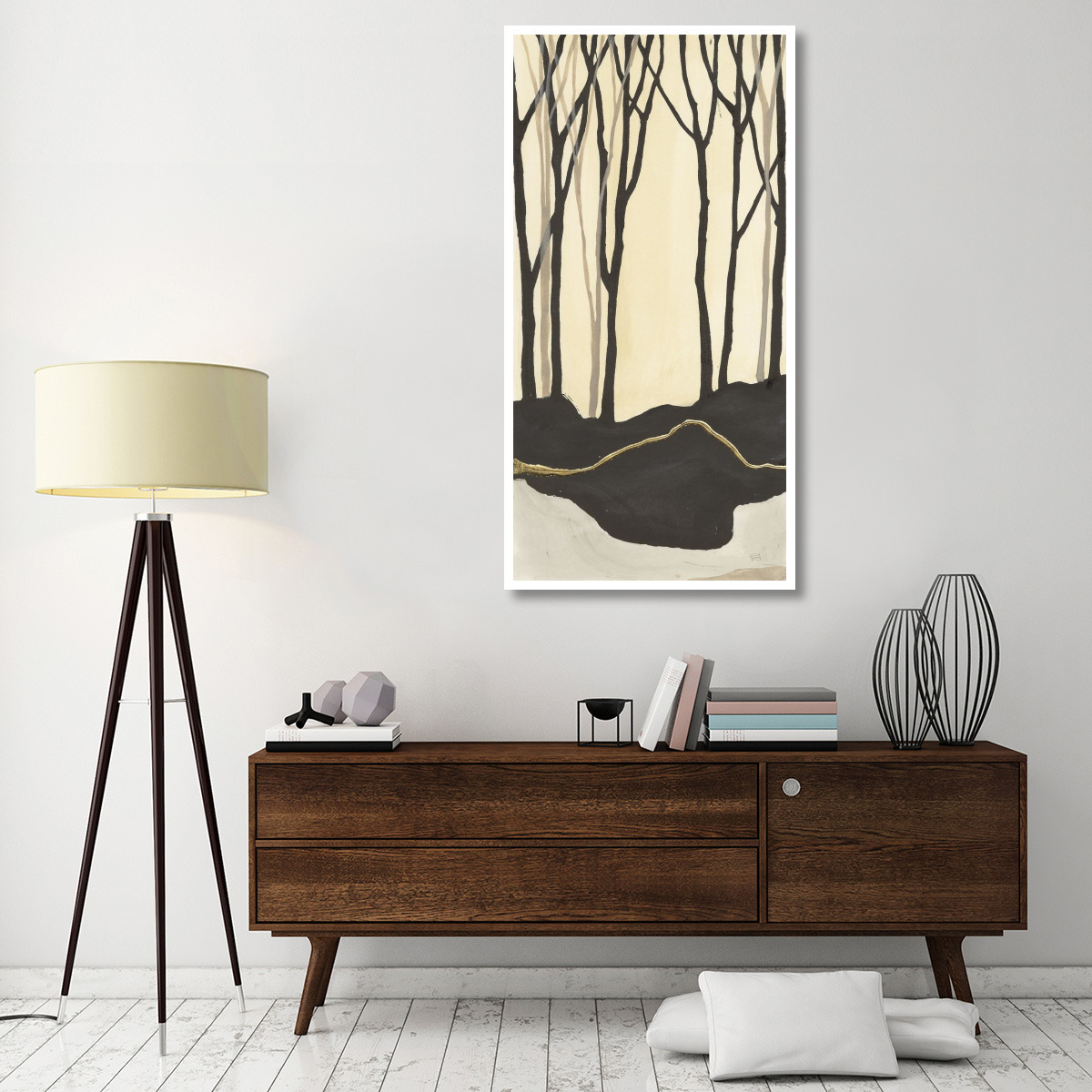 Silhouette IV -Paper Art-32&quotx62"