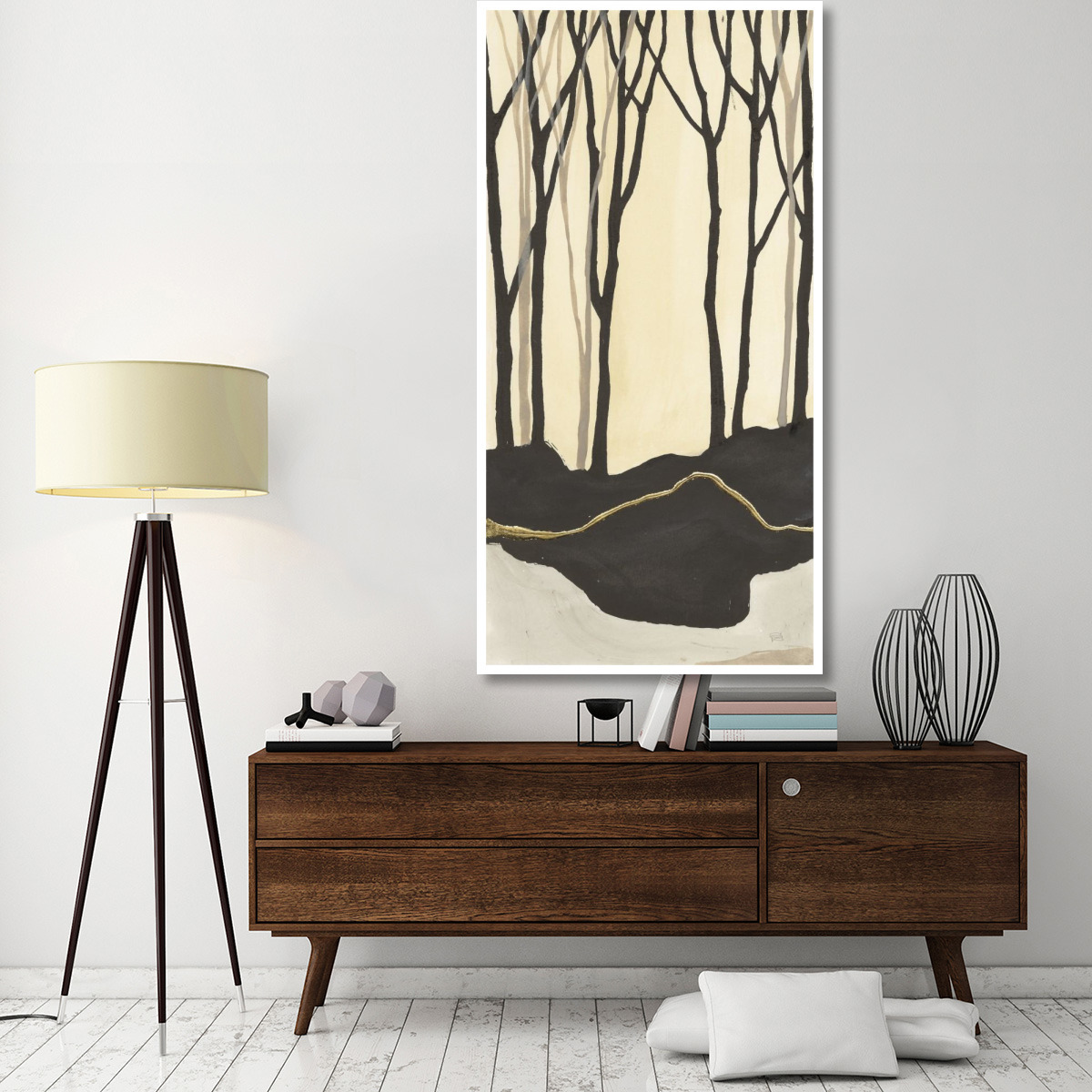 Silhouette IV -Paper Art-38&quotx74"