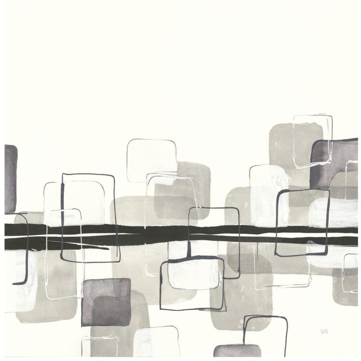 Placid Boxes II -Paper Art-42&quotx42"