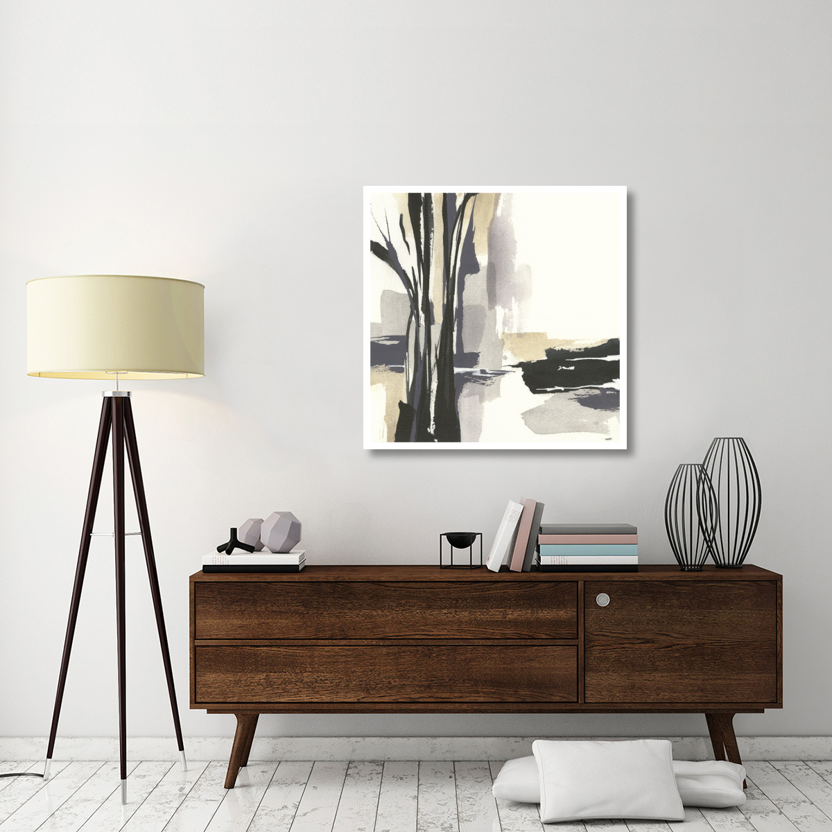 Placid I -Paper Art-38&quotx38"