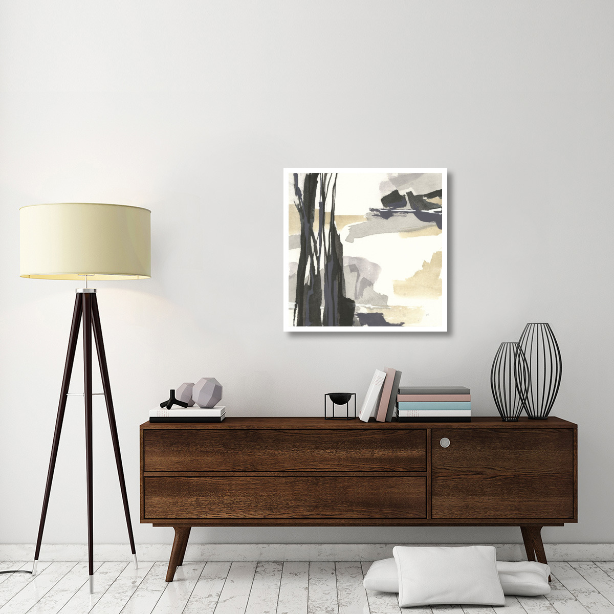 Placid III -Paper Art-32&quotx32"