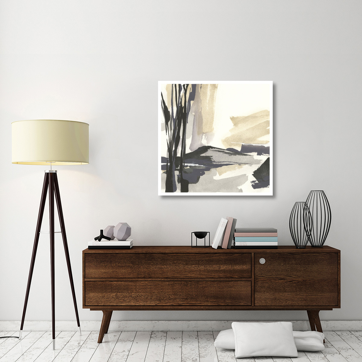 Placid IV -Paper Art-38&quotx38"