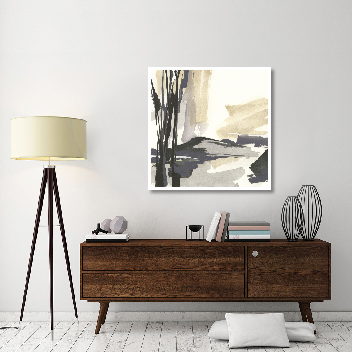 Placid IV -Paper Art-42&quotx42"