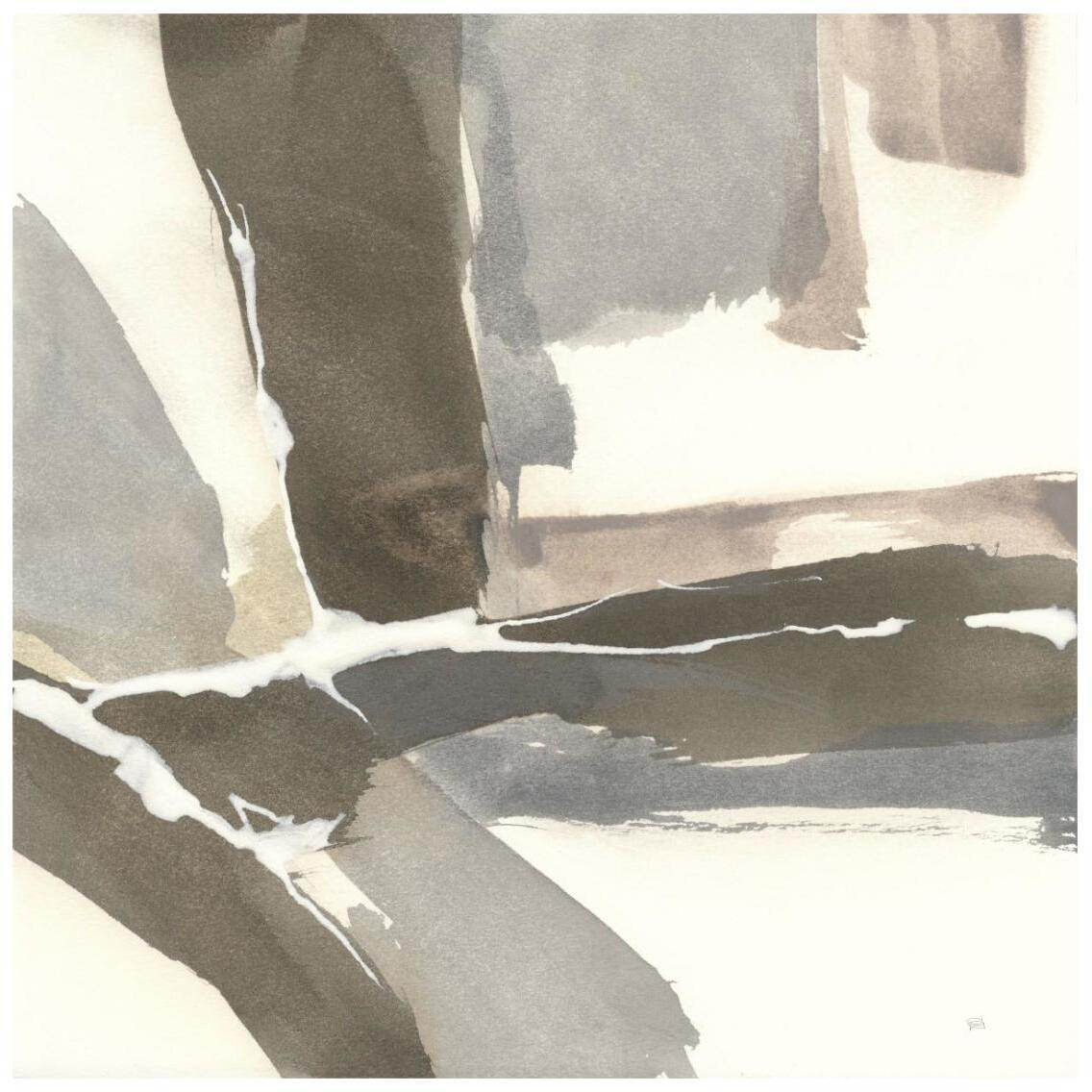 White and Placid II -Paper Art-26&quotx26"