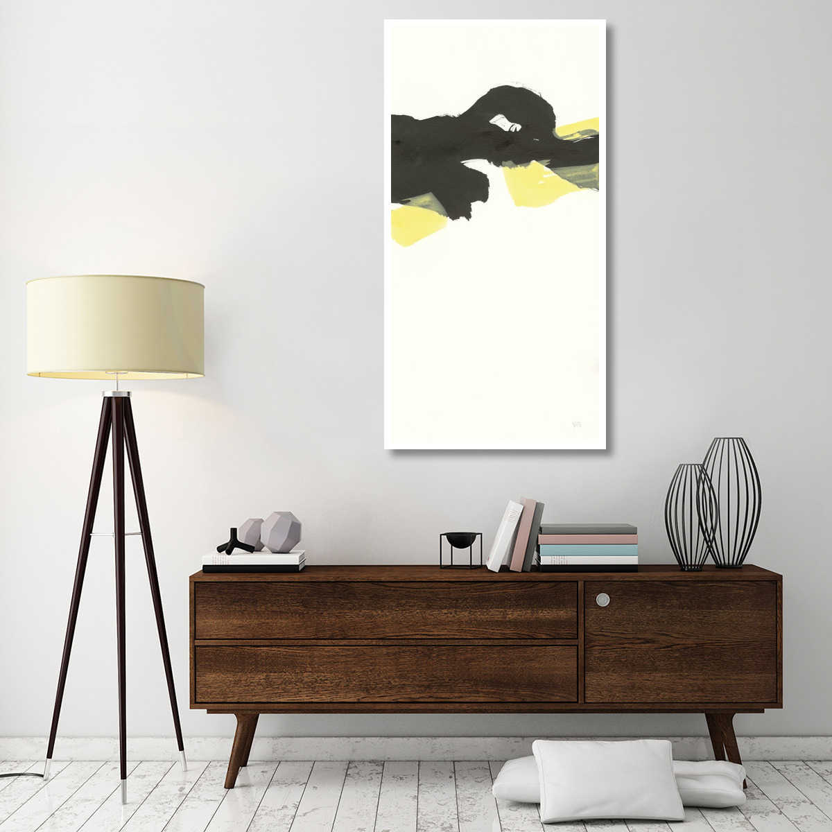 Minimal Panel II -Paper Art-32&quotx62"