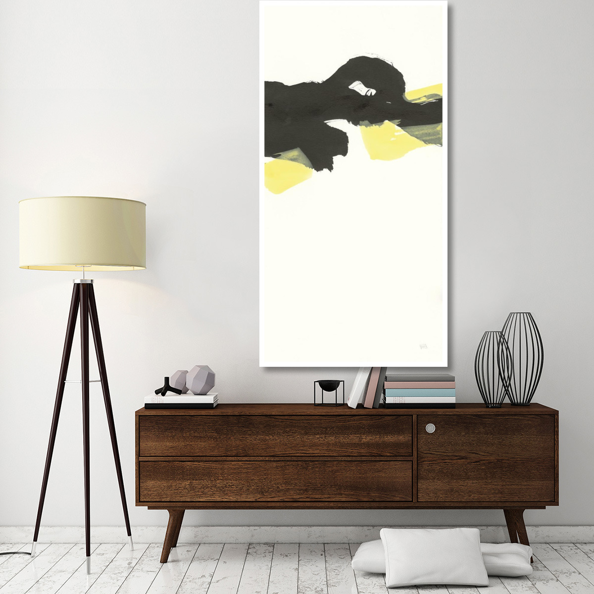 Minimal Panel II -Paper Art-38&quotx74"