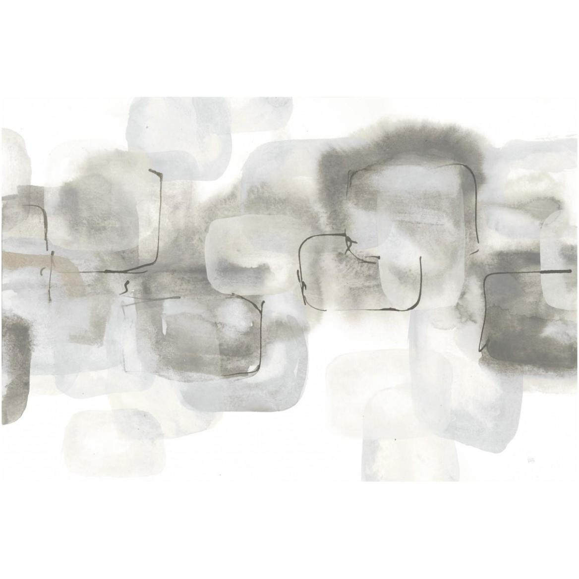 Neutral Stacking IV White -Paper Art-62&quotx42"