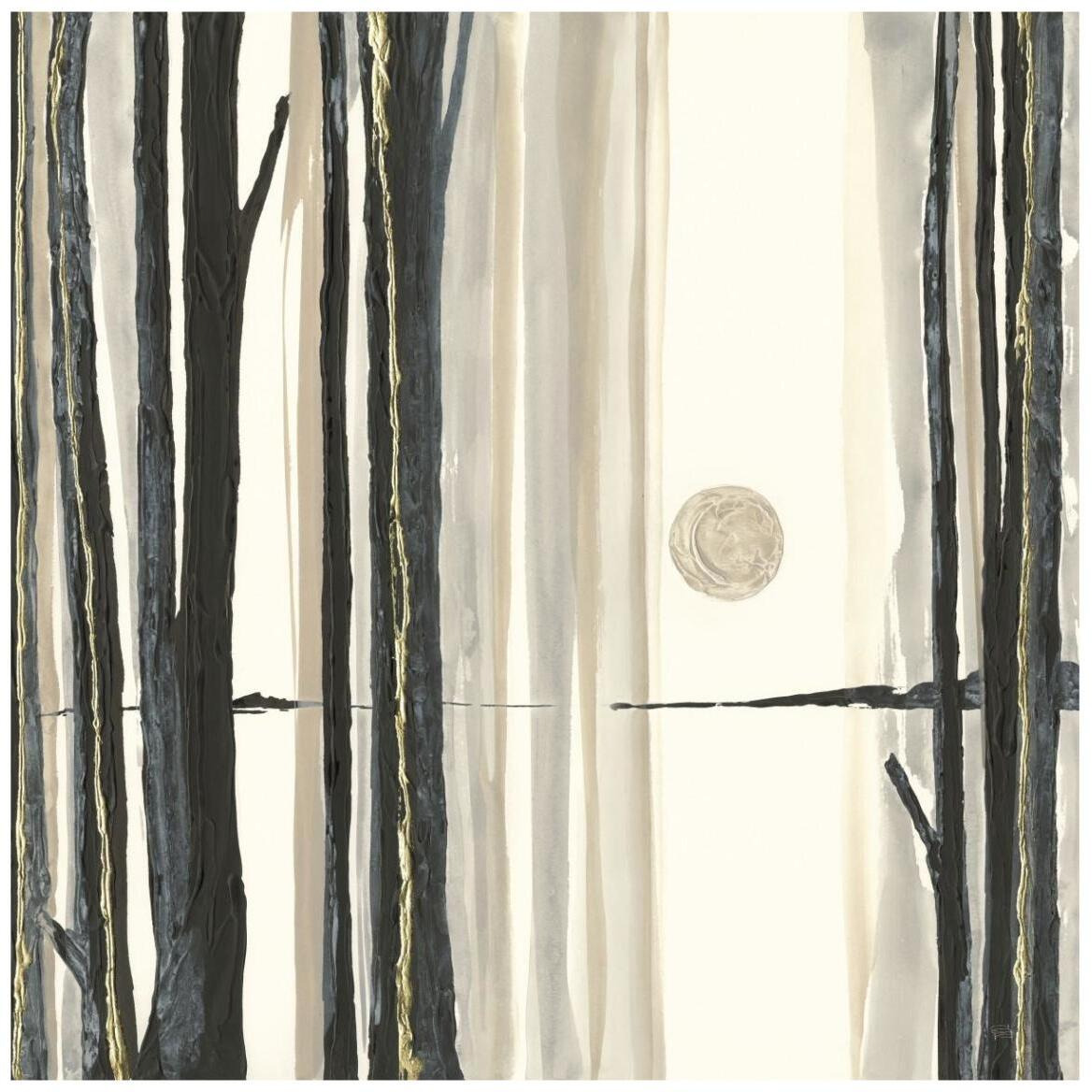 Through the Trees IV -Paper Art-42&quotx42"
