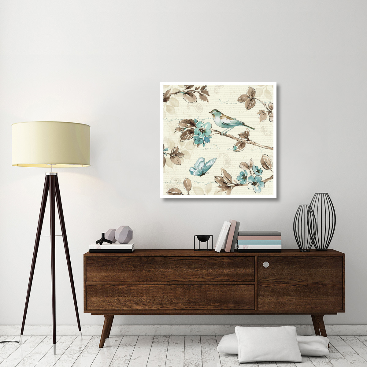 Wing Prints IV -Paper Art-38&quotx38"
