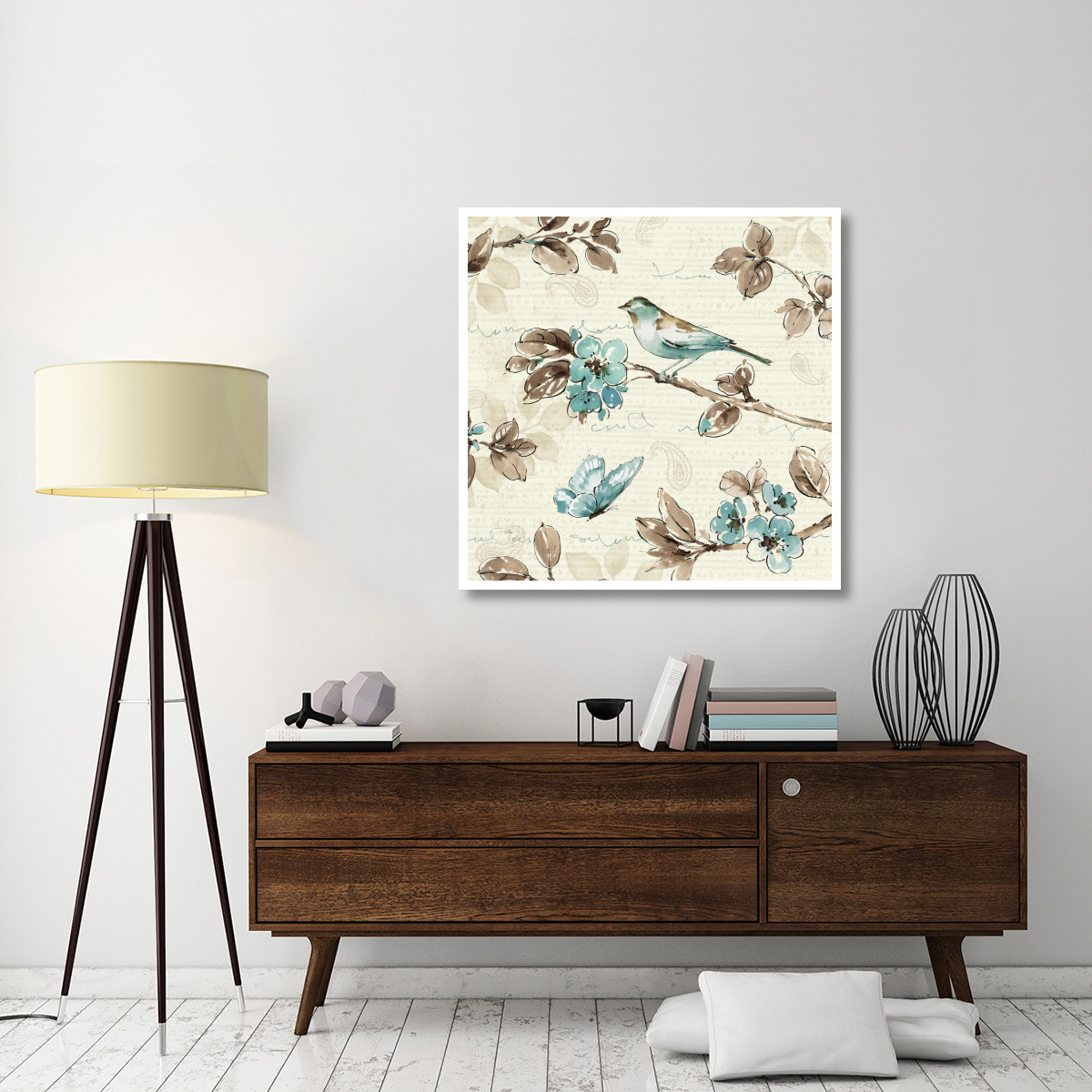 Wing Prints IV -Paper Art-42&quotx42"