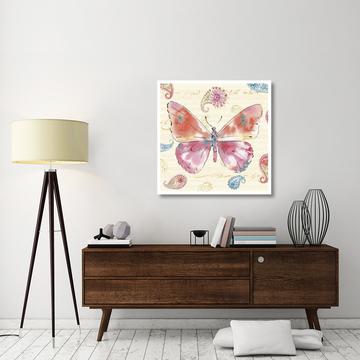 Happy Gypsy VI -Paper Art-38&quotx38"