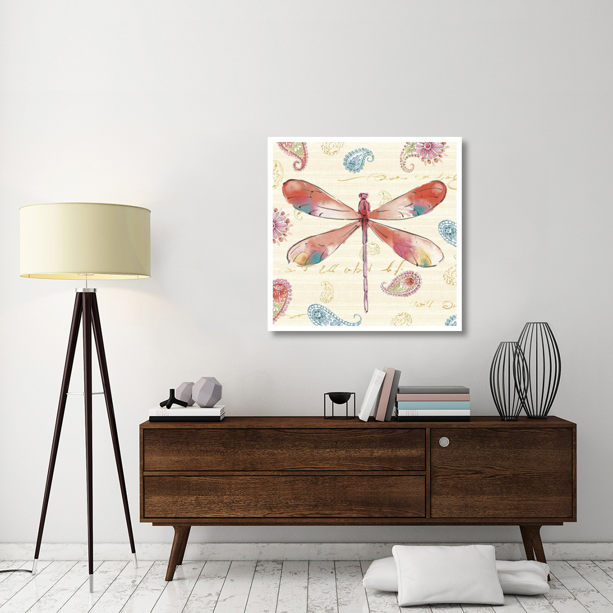 Happy Gypsy VII -Paper Art-38&quotx38"