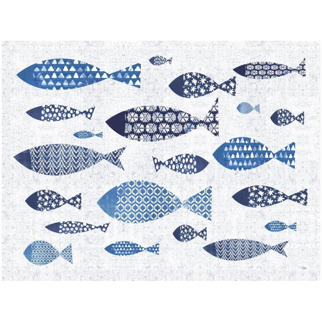 Sunday on the Coast II -Paper Art-26&quotx20"