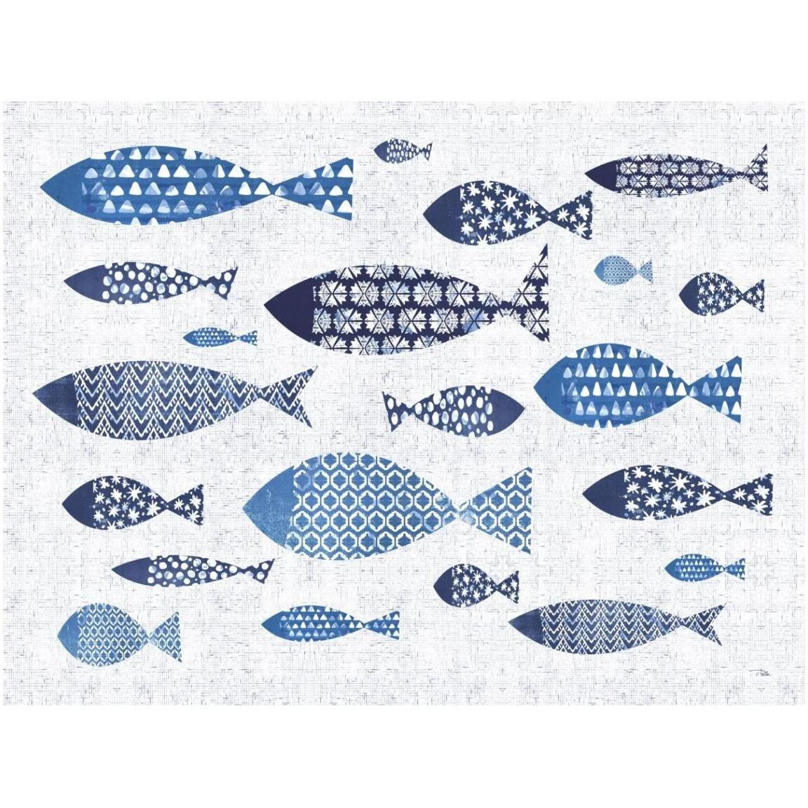 Sunday on the Coast II -Paper Art-42&quotx32"