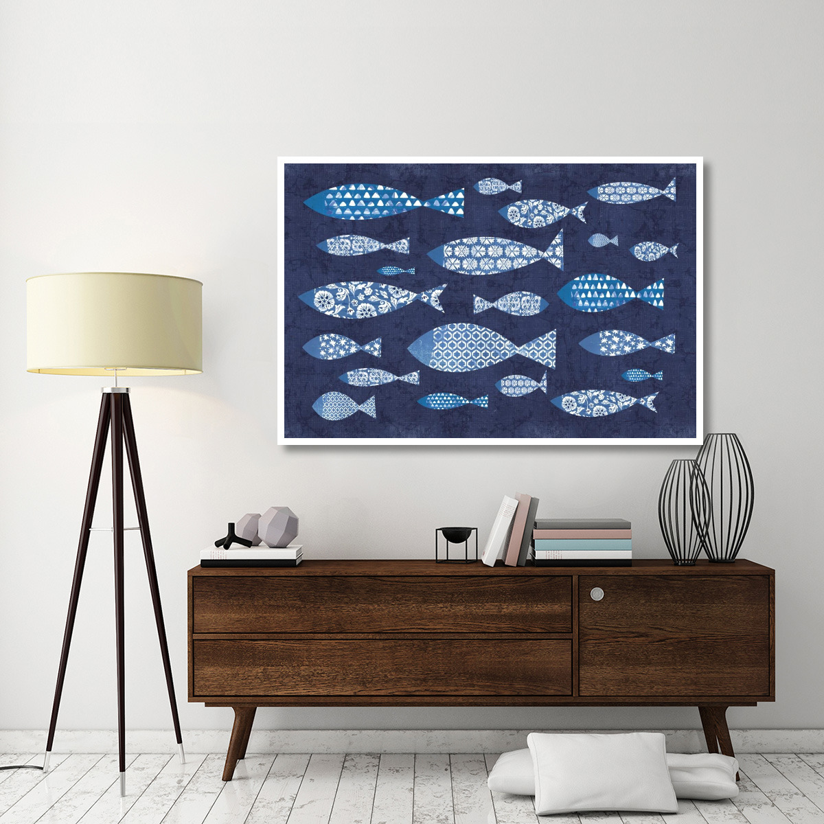 Sunday on the Coast VIII -Paper Art-62&quotx42"