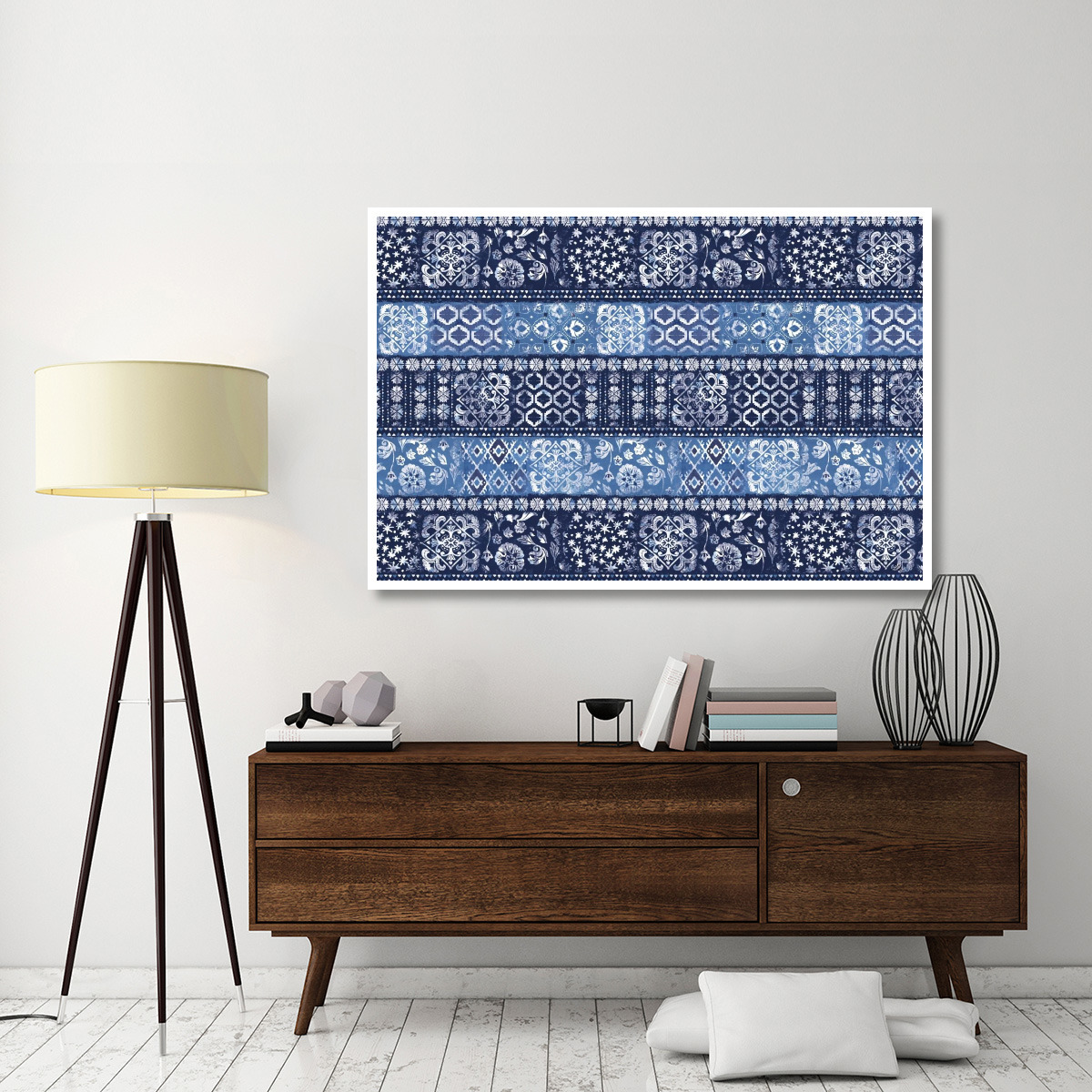 Sunday on the Coast X -Paper Art-62&quotx42"