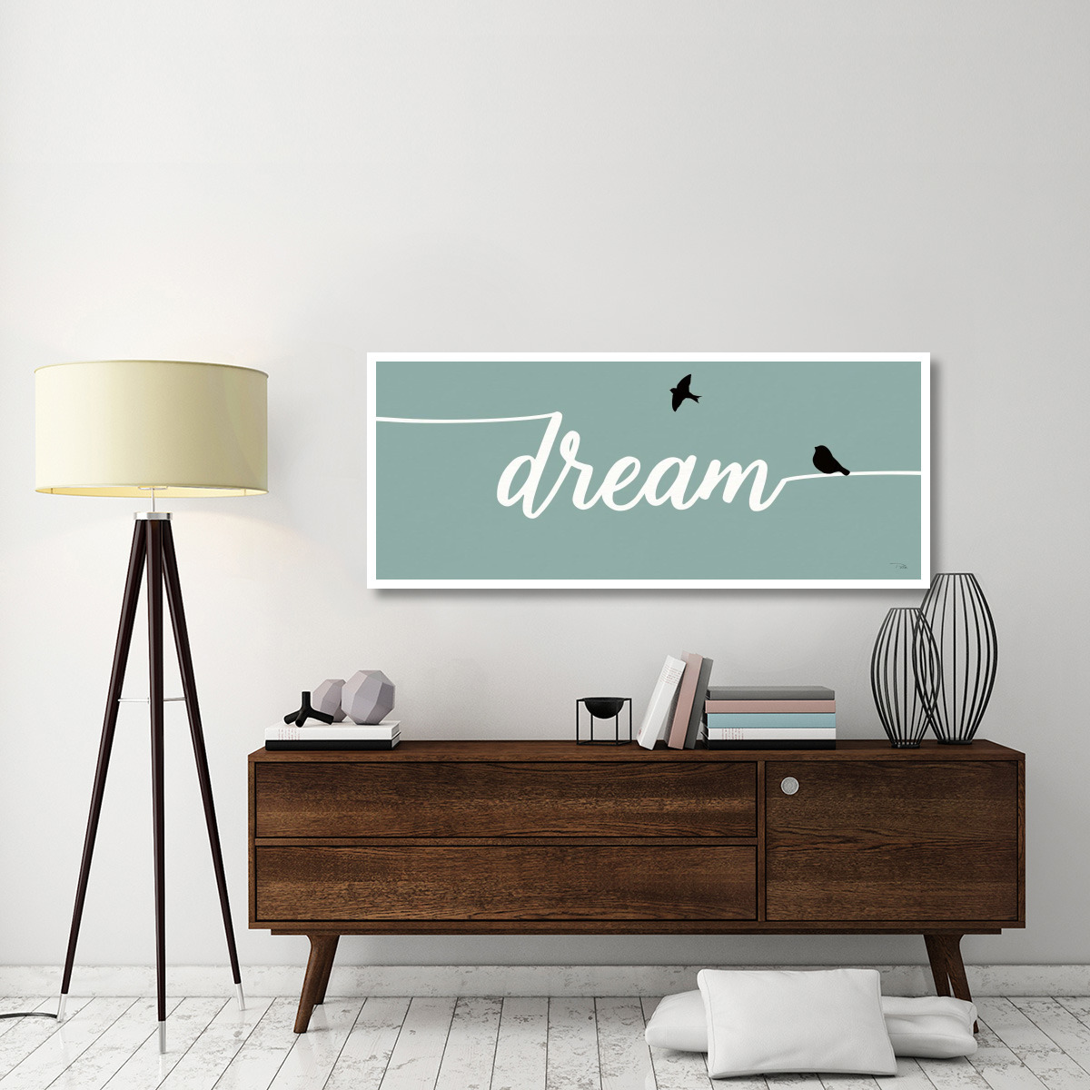 Birds on Words III -Paper Art-62&quotx26"