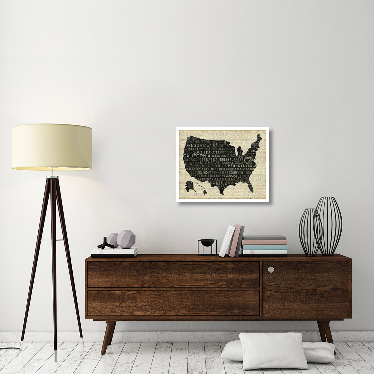 USA V -Paper Art-30&quotx24"