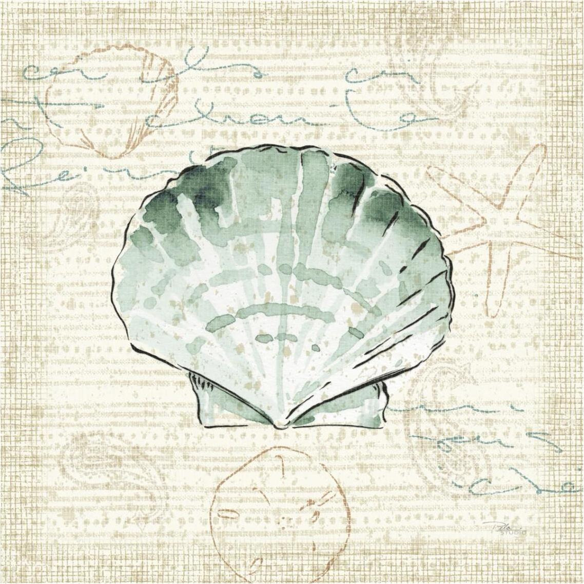 Ocean Prints II -Paper Art-38&quotx38"