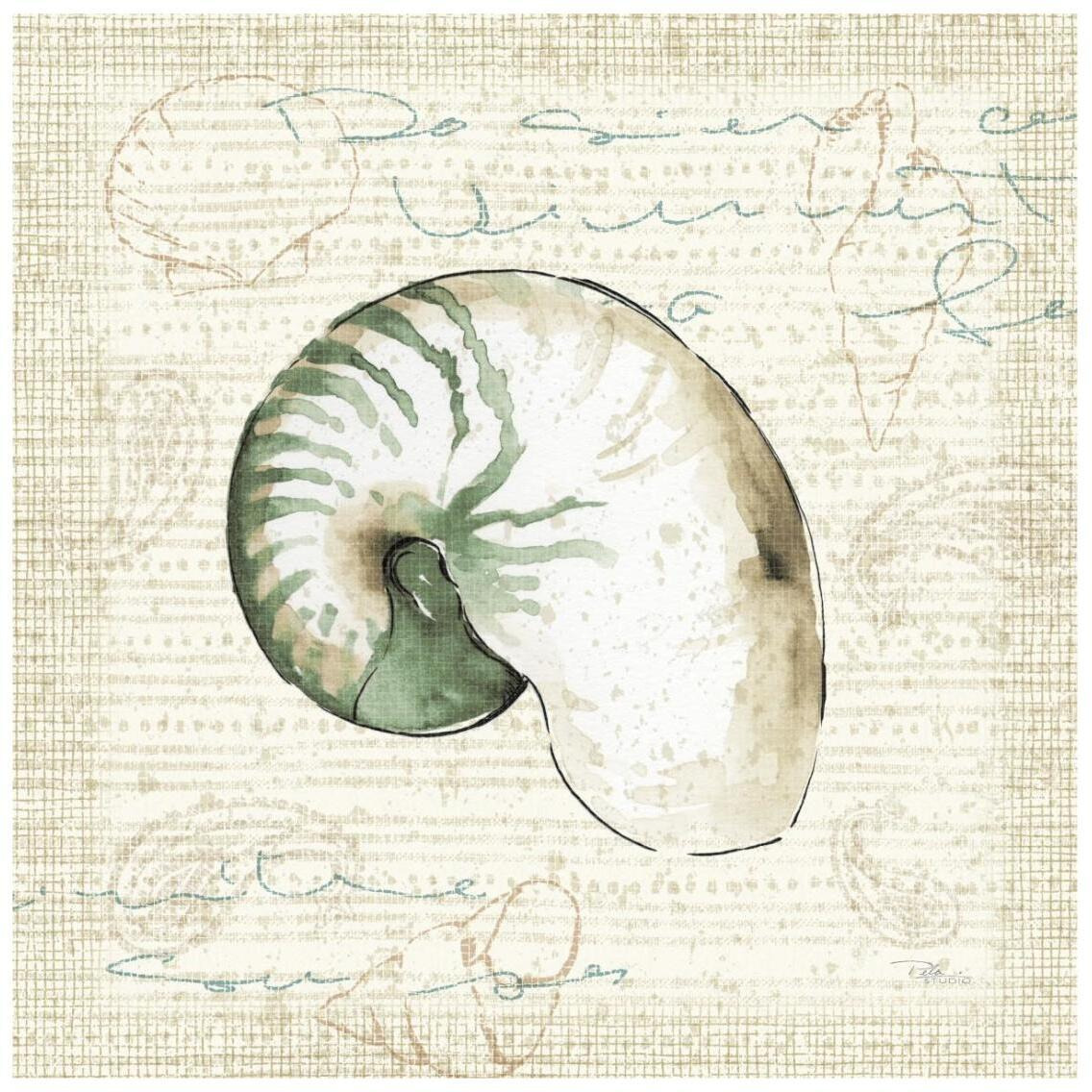 Ocean Prints III -Paper Art-26&quotx26"