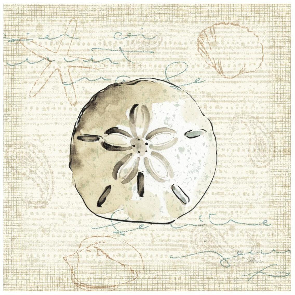 Ocean Prints IV -Paper Art-26&quotx26"