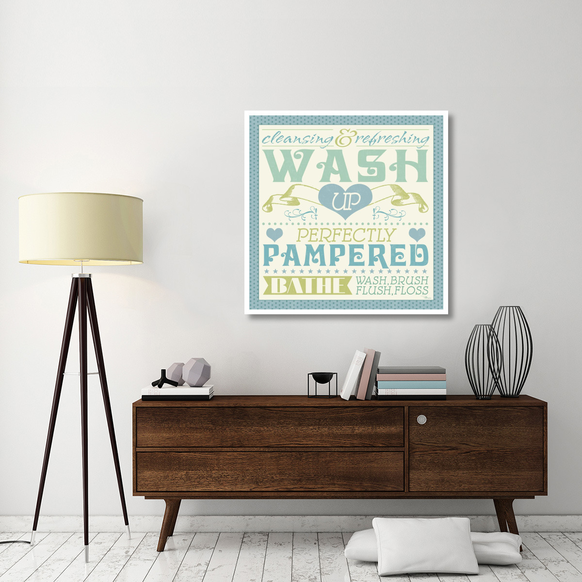Wash Up VI -Paper Art-42&quotx42"