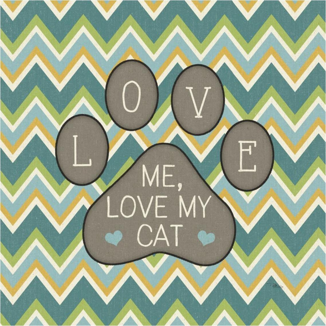 Cat Sayin I -Paper Art-38&quotx38"