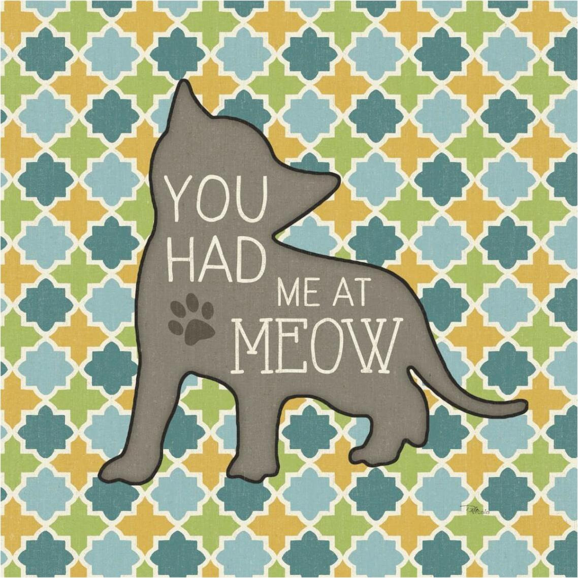 Cat Sayin II -Paper Art-38&quotx38"