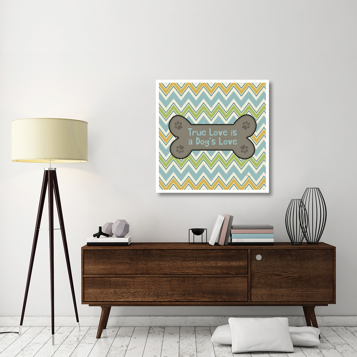 Doggy Sayin I -Paper Art-38&quotx38"