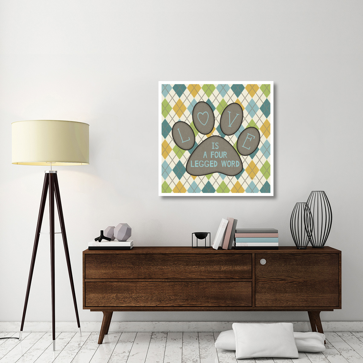 Doggy Sayin II -Paper Art-38&quotx38"