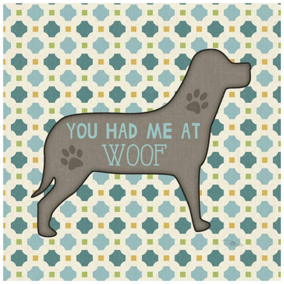 Doggy Sayin III -Paper Art-20&quotx20"