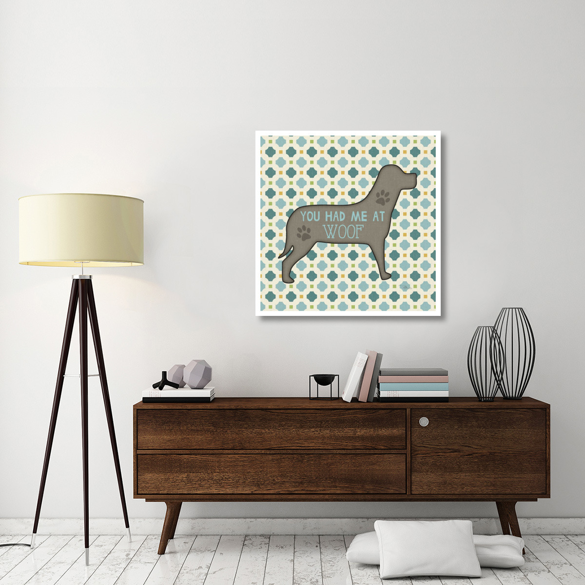 Doggy Sayin III -Paper Art-38&quotx38"