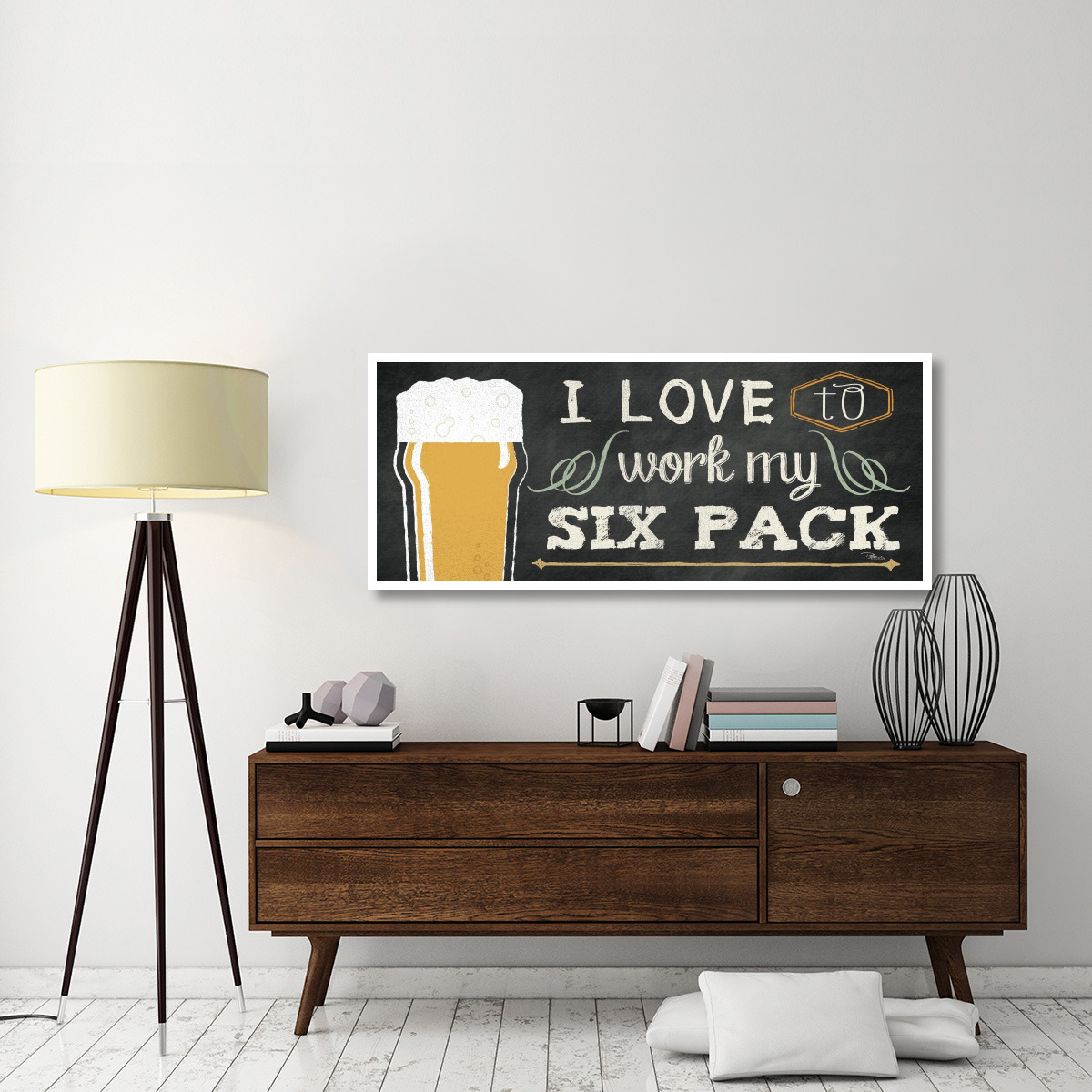 Be Hoppy I Panel -Paper Art-62&quotx26"