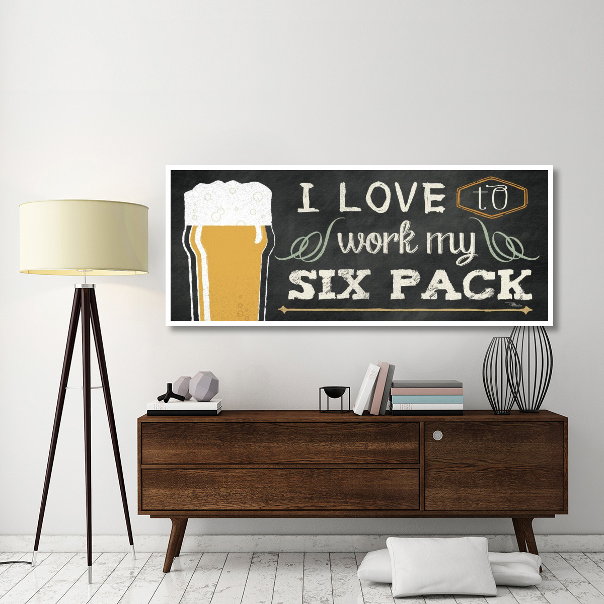 Be Hoppy I Panel -Paper Art-77&quotx32"