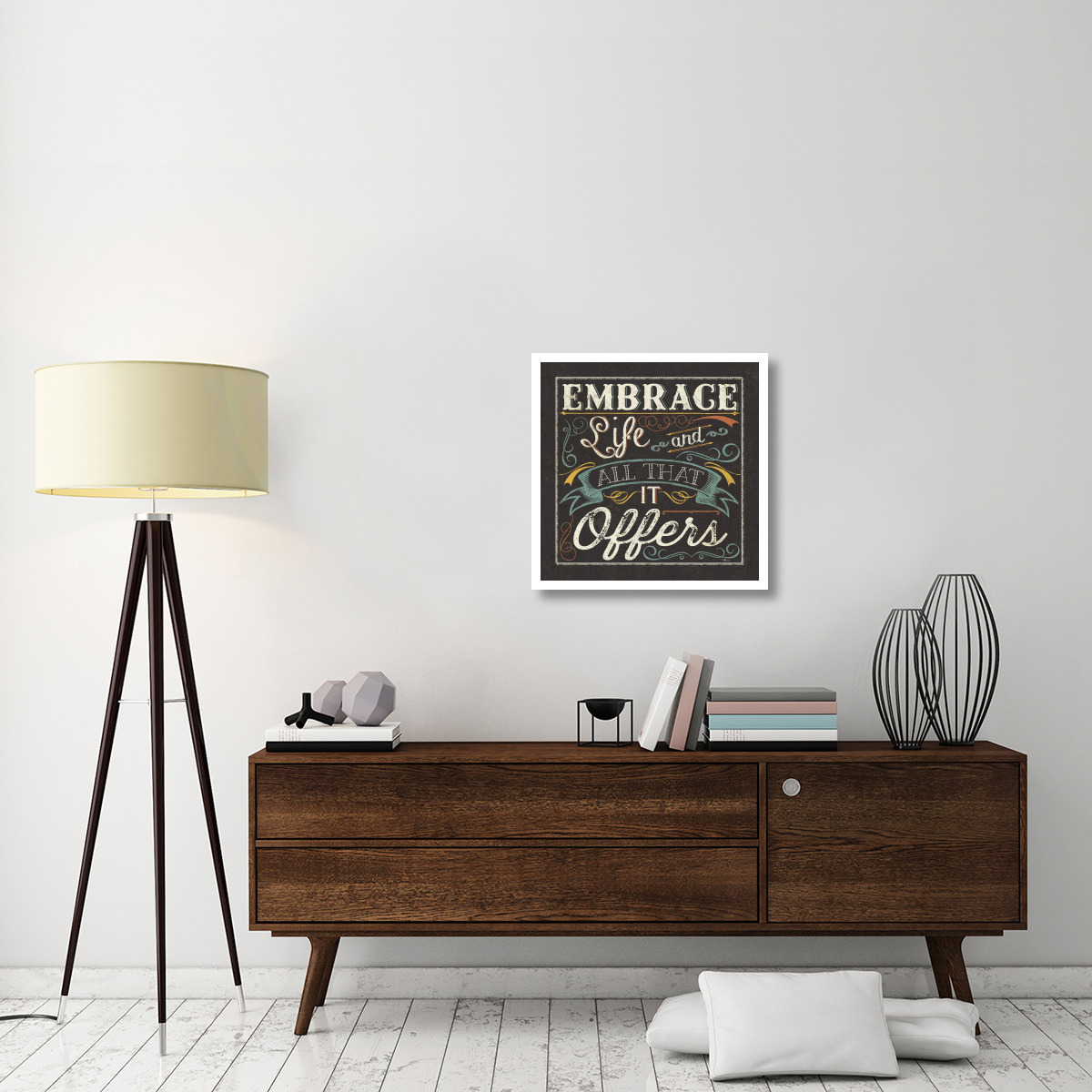 Life is I Color -Paper Art-26&quotx26"