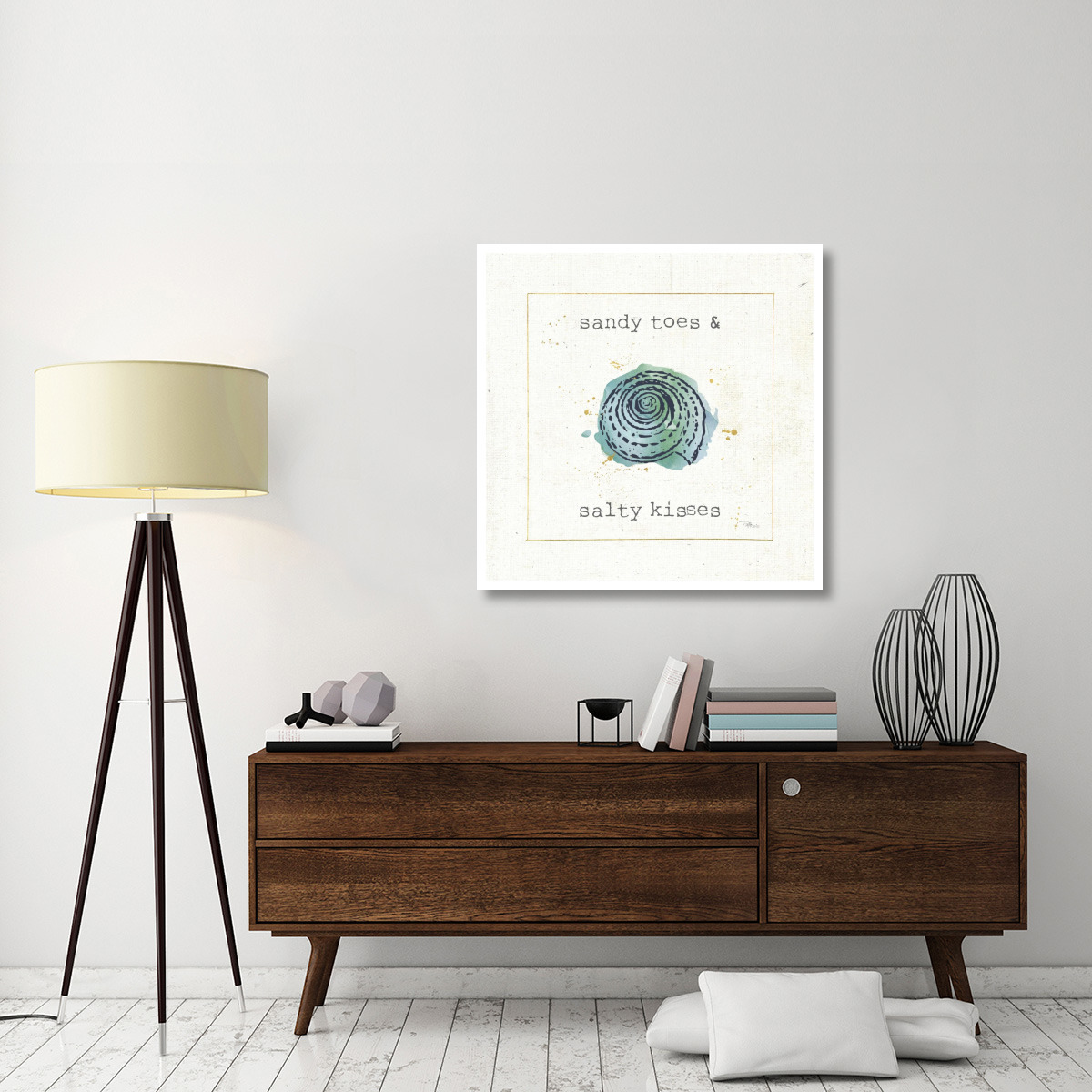 Sea Treasures II -Paper Art-38&quotx38"