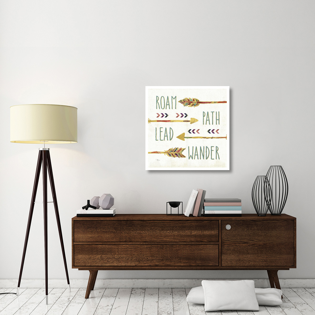 Beautiful Arrows V -Paper Art-32&quotx32"